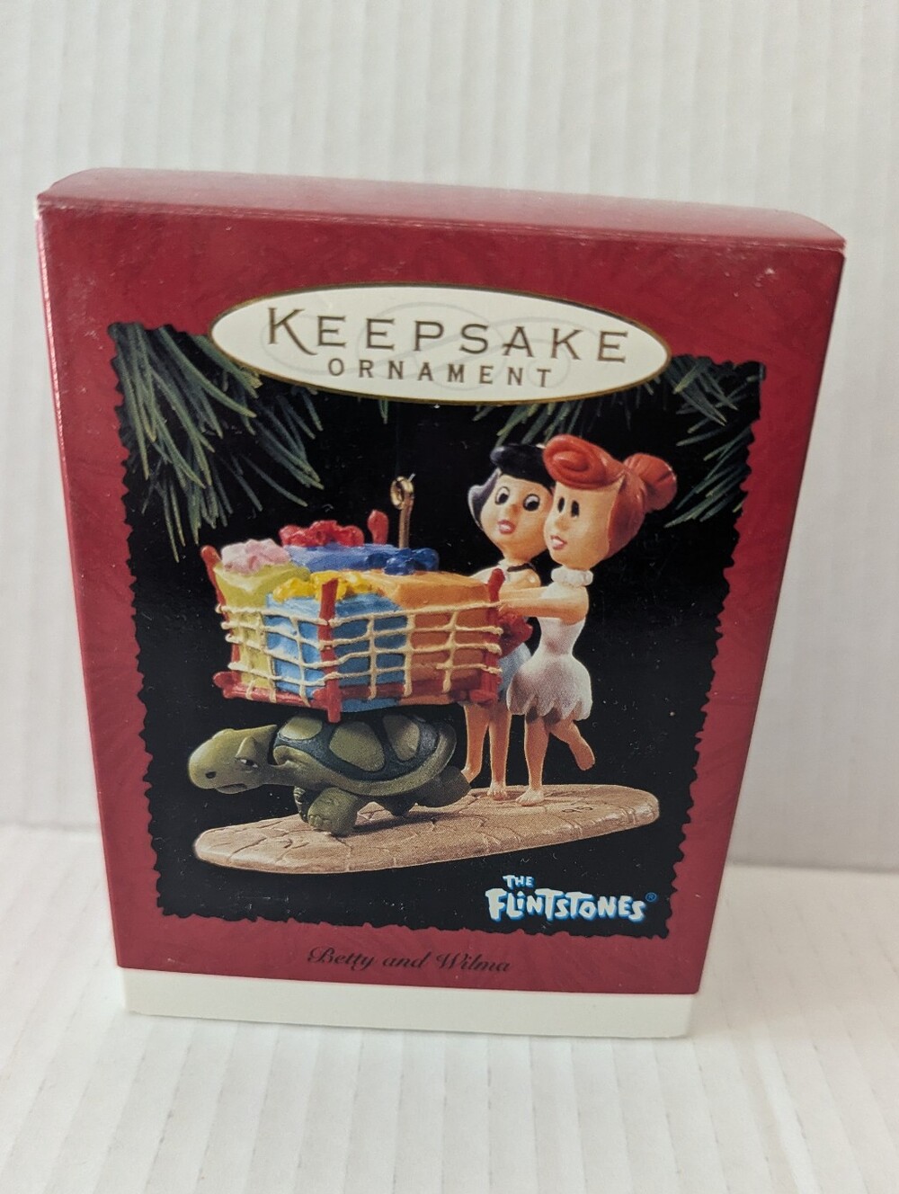 The Flintstones "Betty and Wilma" Hallmark Vintage 1995 Ornament
